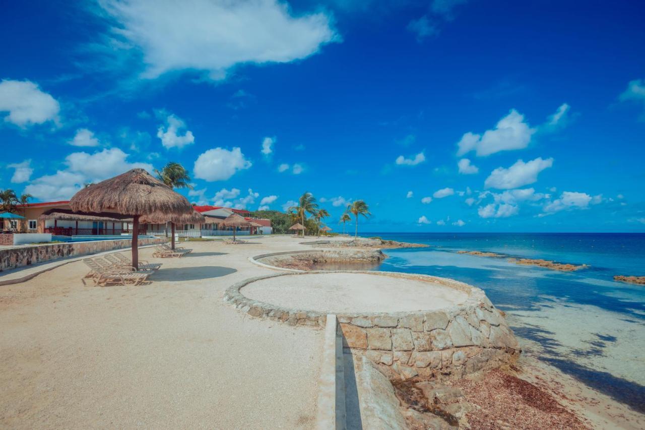 The Queen Of Cozumel Beach House -Luxury Beachfront Villa- Million Dollars View Esterno foto