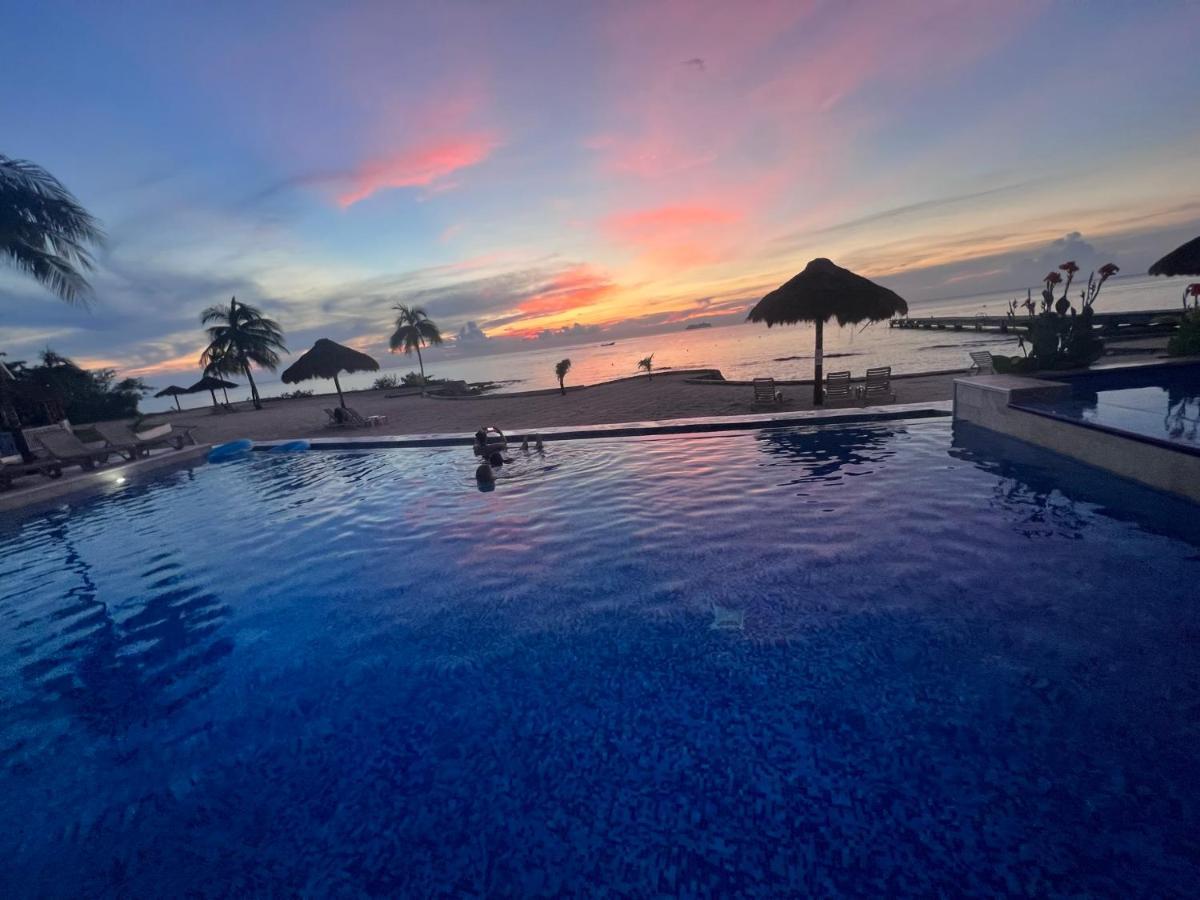 The Queen Of Cozumel Beach House -Luxury Beachfront Villa- Million Dollars View Esterno foto