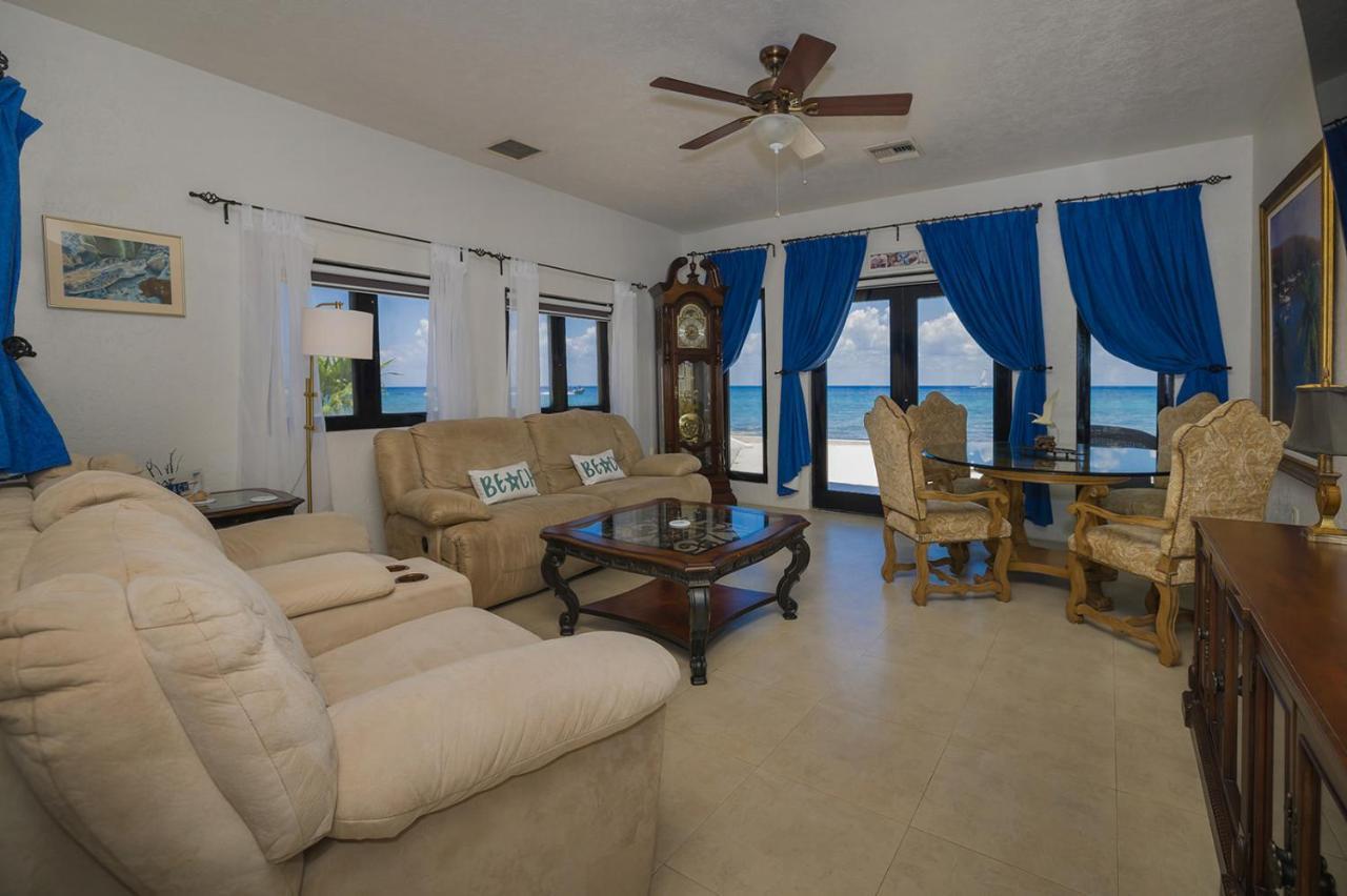 The Queen Of Cozumel Beach House -Luxury Beachfront Villa- Million Dollars View Esterno foto